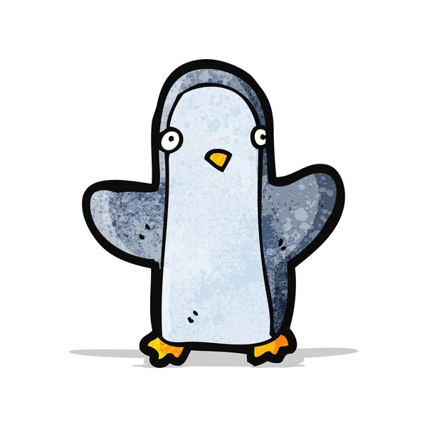 Pingüino de dibujos animados — Archivo Imágenes Vectoriales