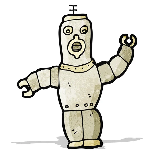 Cartoon robot — Stockvector