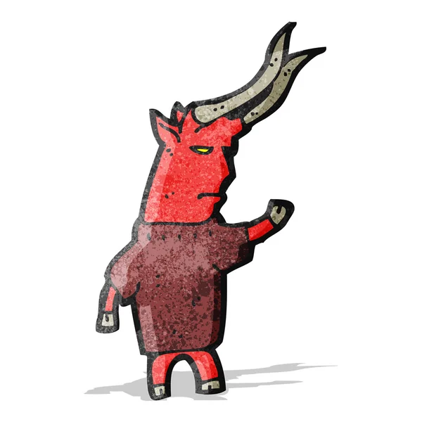 Kreslený ďábel — Stockový vektor
