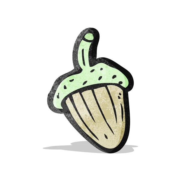 Cartoon Acorn — Stockvector