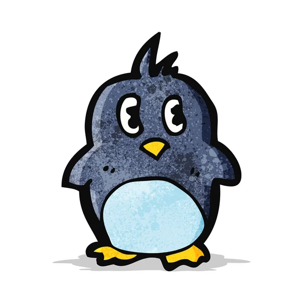 Pinguim pequeno dos desenhos animados —  Vetores de Stock