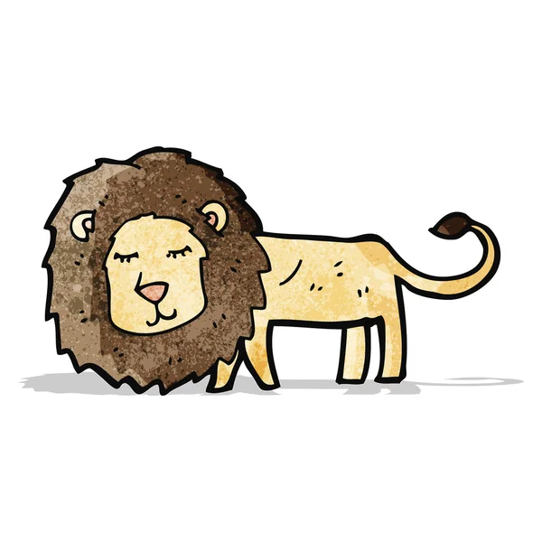 León de dibujos animados — Vector de stock