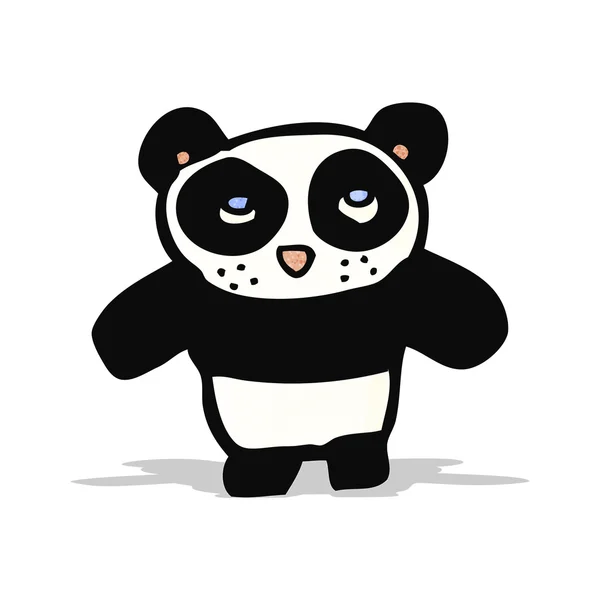 Cartoon panda — Stock vektor