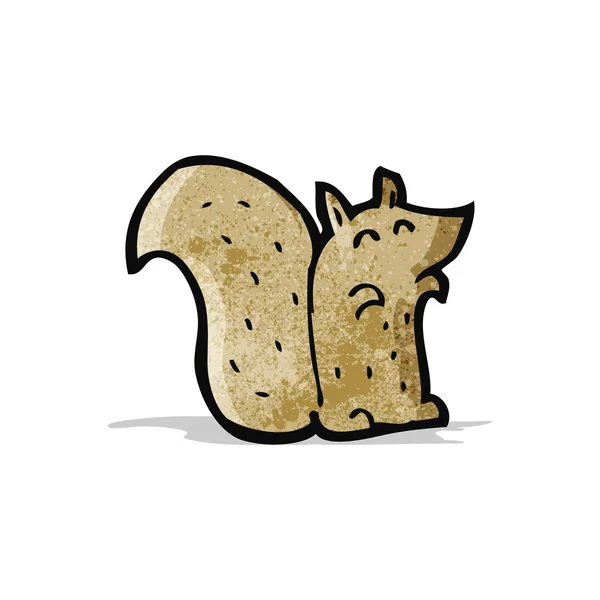 Cartoon little squirrel — Stock Vector