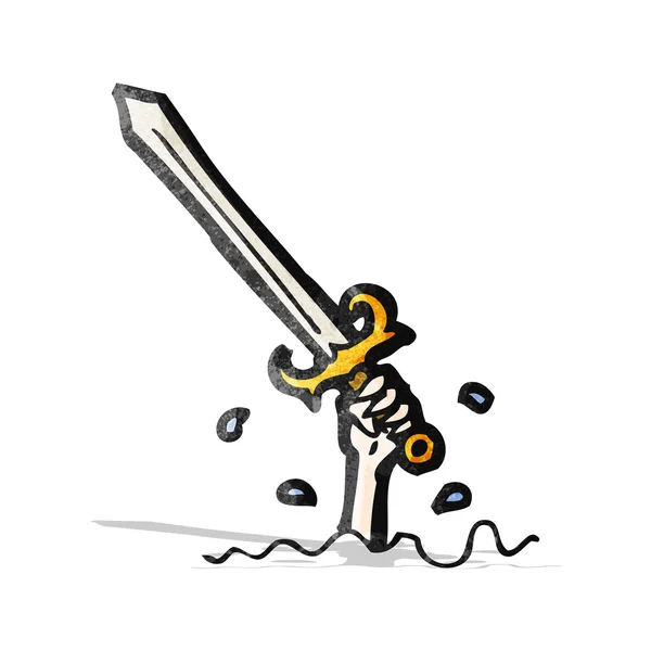 Мультфільм меч — стоковий вектор