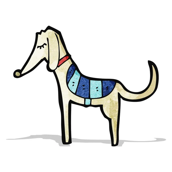 Cartoon greyhound — Stock Vector