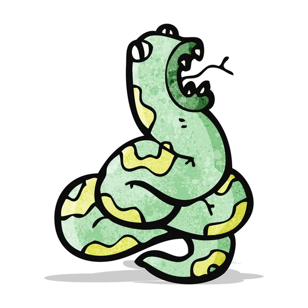 Serpiente de dibujos animados — Archivo Imágenes Vectoriales