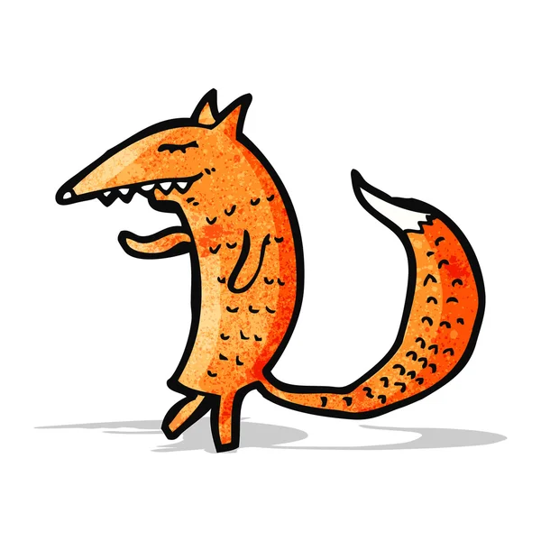 Cartoon fox — Stock Vector