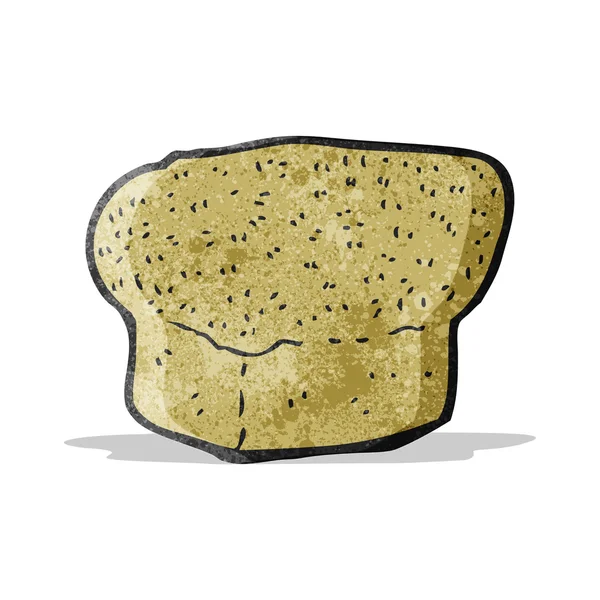 Pan de dibujos animados — Vector de stock