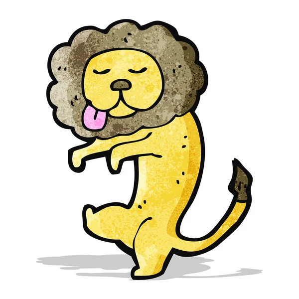 Cartoon lion — Stock Vector
