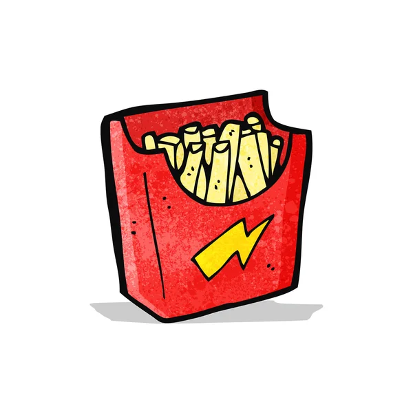 Cartoon Fries — Stock vektor