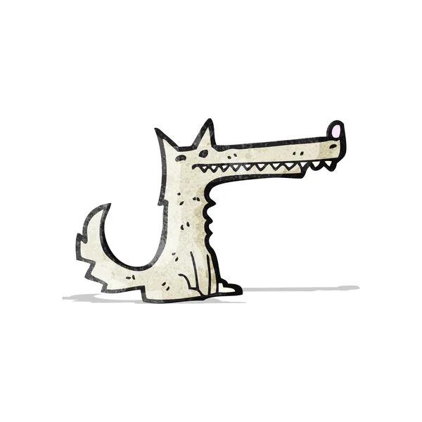 Cartoon wolf — Stock vektor