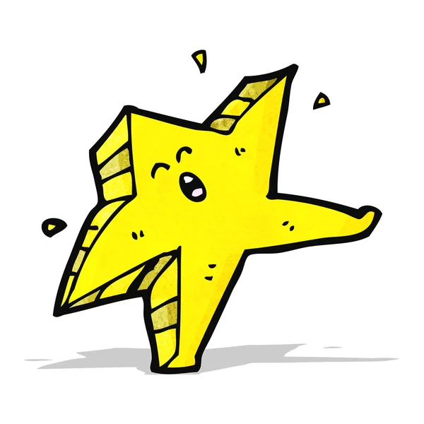 Estrella de dibujos animados — Vector de stock