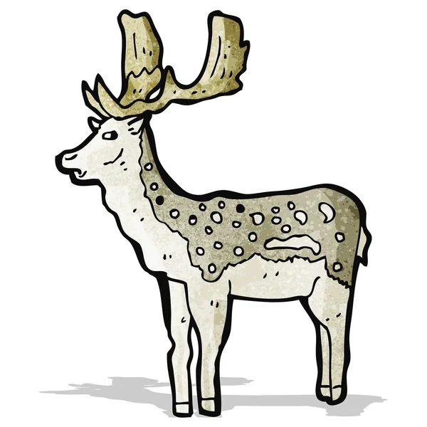 Stag illustration — Stock Vector