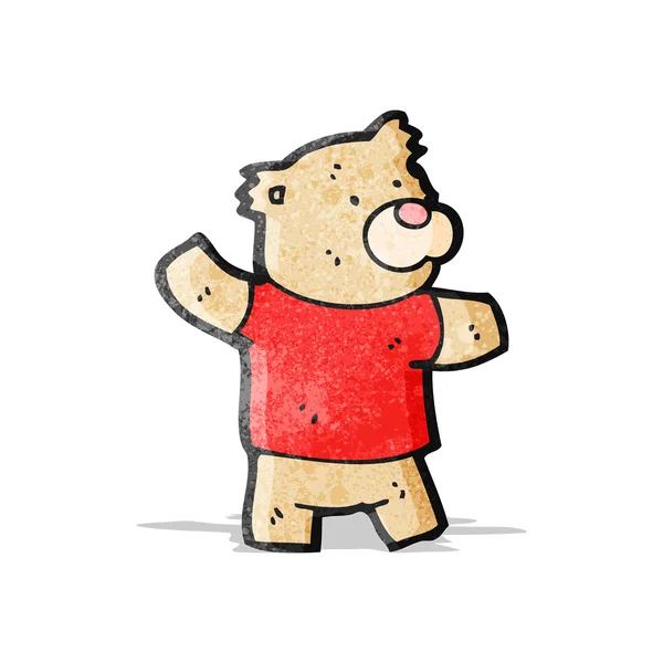 Cartoon teddy bear — Stockvector