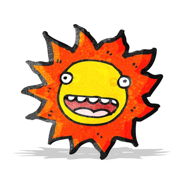 Cartoon sun — Stock Vector