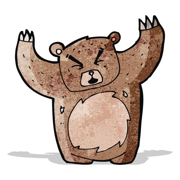 Brüllender Bär — Stockvektor