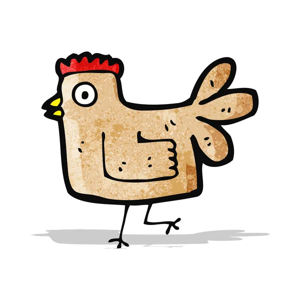 Gallina de dibujos animados — Vector de stock