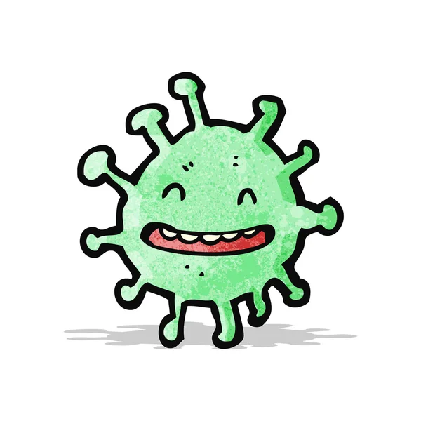 만화 세균 — 스톡 벡터