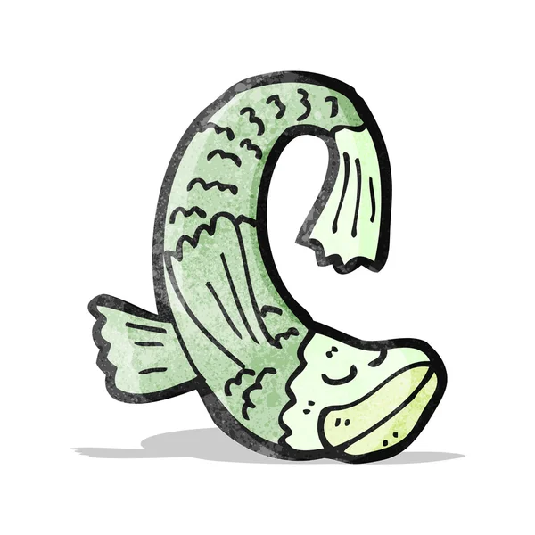 Peces de dibujos animados — Vector de stock