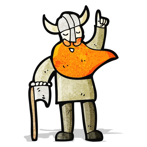 Vikingo de dibujos animados — Archivo Imágenes Vectoriales