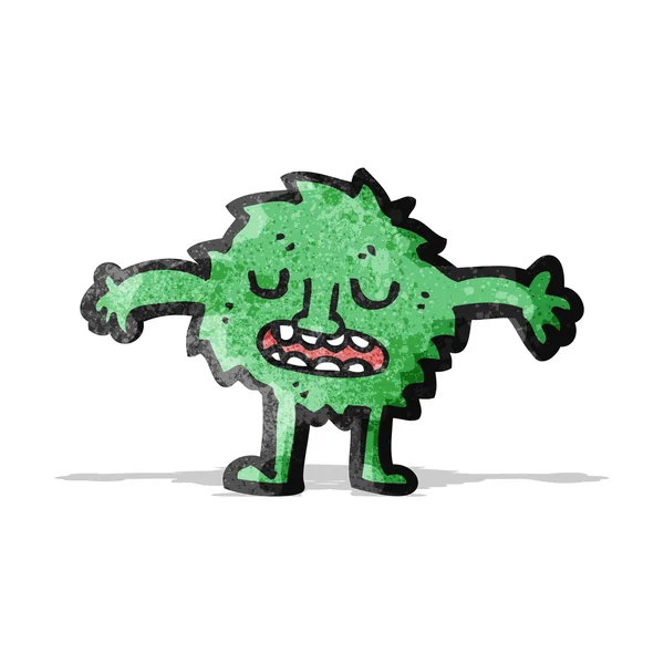 卡通毛茸茸的小怪物 — 图库矢量图片