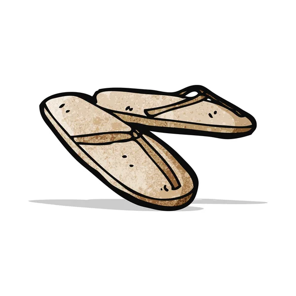 Cartoon-Sandalen — Stockvektor