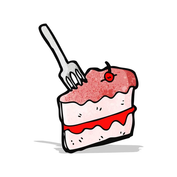 Kreslený dort — Stockový vektor