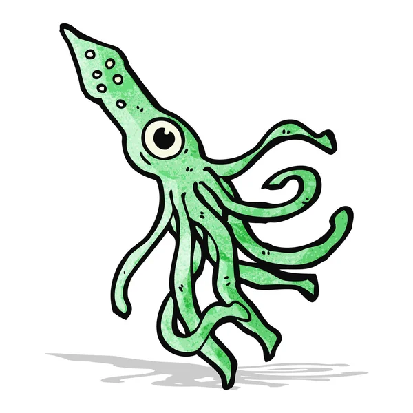 Cartoon octopus — Stockvector