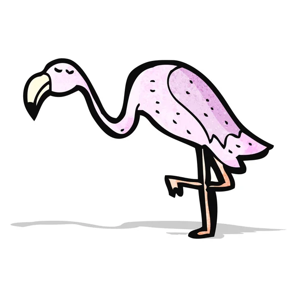 Flamingo dos desenhos animados —  Vetores de Stock