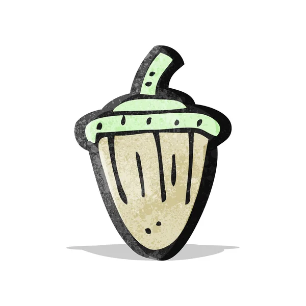 Caricature Acorn — Image vectorielle