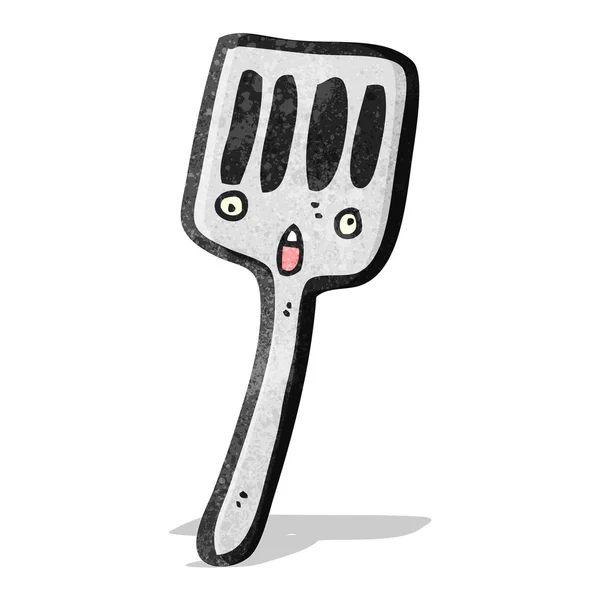 Karikatür spatula — Stok Vektör