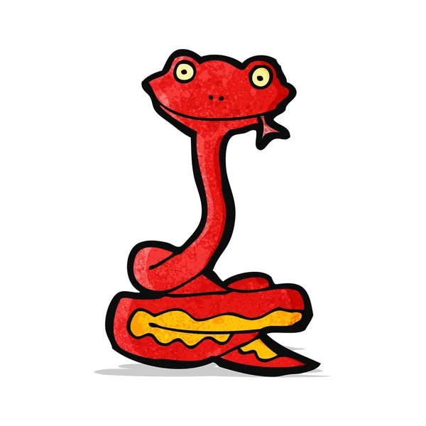 Serpiente de dibujos animados — Archivo Imágenes Vectoriales