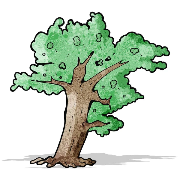 Árbol de dibujos animados — Archivo Imágenes Vectoriales