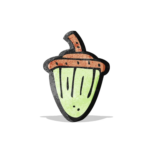 Cartoon Acorn — Stockvector