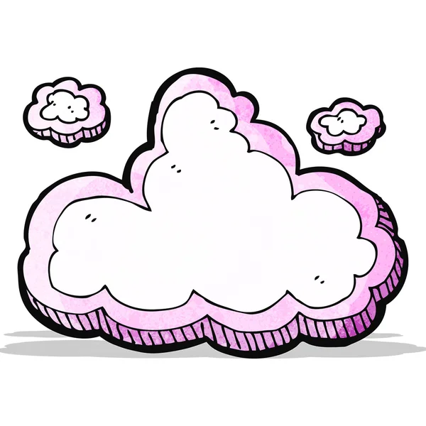 Kreskówka chmura symbol — Wektor stockowy