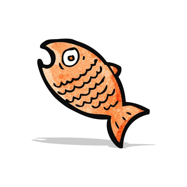 Peces de dibujos animados — Vector de stock