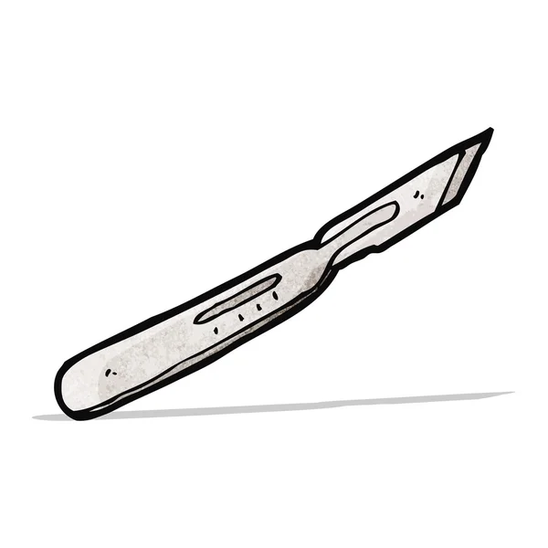 Cartoon scalpel — Stockvector