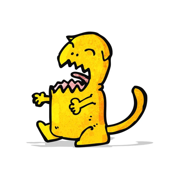 Angry cartoon cat — Stock Vector