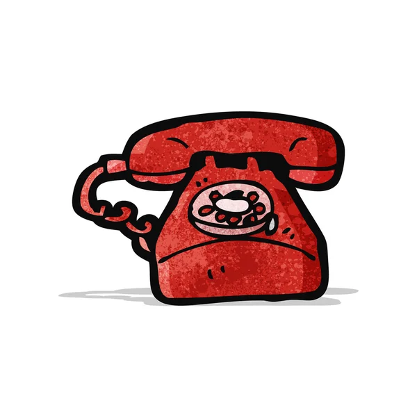 Карикатурный телефон — стоковый вектор
