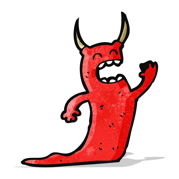 Diable de la bande dessinée — Image vectorielle