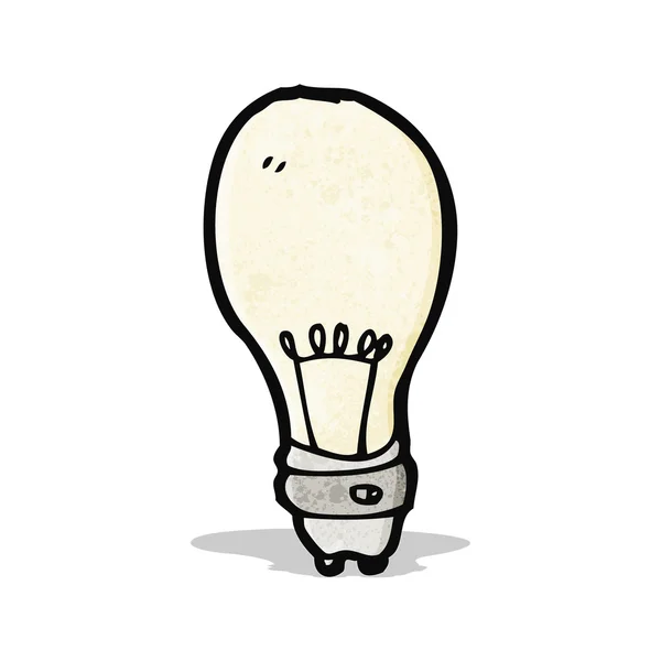 Cartoon light bulb — Stock Vector