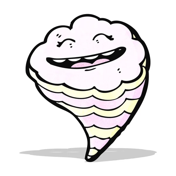 Nube de dibujos animados — Vector de stock