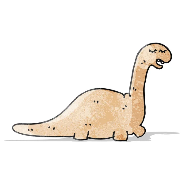 Kartun Dinosaurus - Stok Vektor