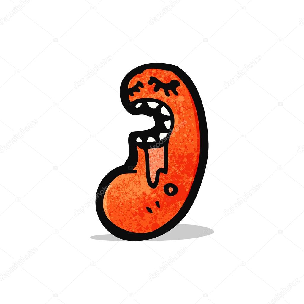 Baked bean cartoon character — Stock Vector © lineartestpilot 59620759