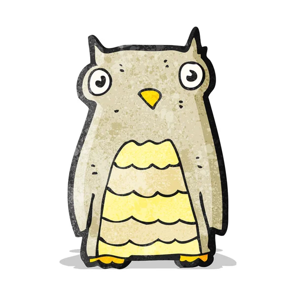 Hibou des dessins animés — Image vectorielle