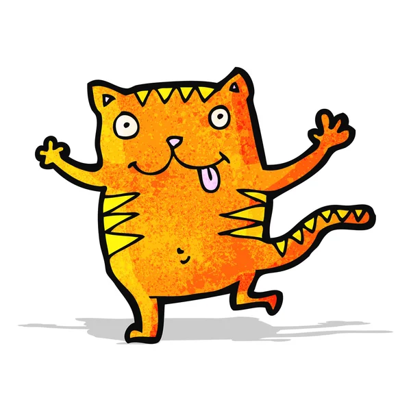 Lindo gato de dibujos animados — Archivo Imágenes Vectoriales
