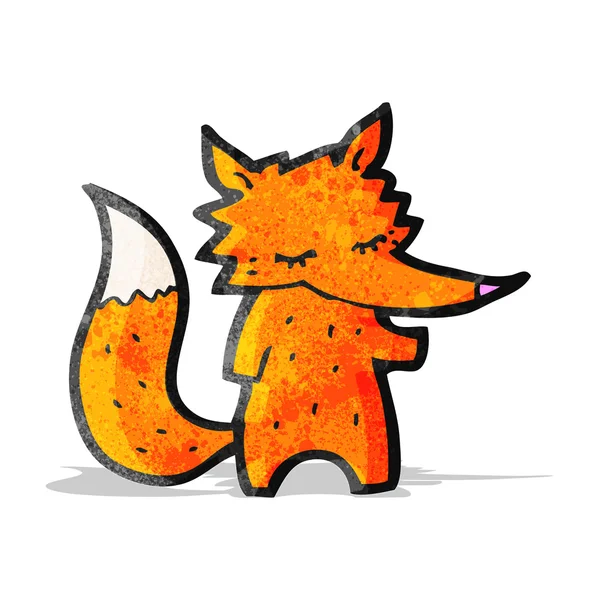 Cartoon fox — Stock Vector