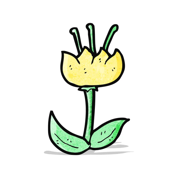 Cartoon bloem — Stockvector