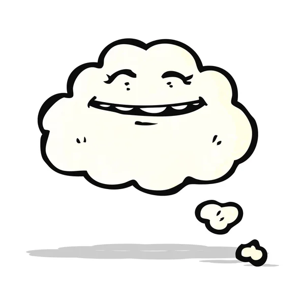 Nube de dibujos animados — Vector de stock